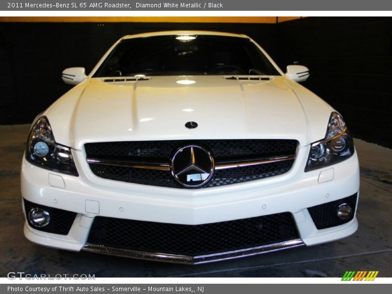 Diamond White Metallic / Black 2011 Mercedes-Benz SL 65 AMG Roadster