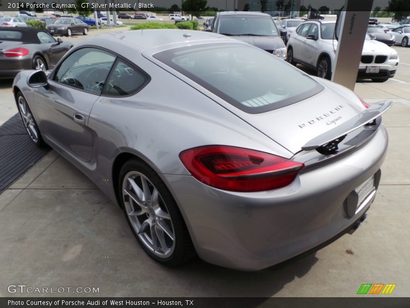 GT Silver Metallic / Black 2014 Porsche Cayman