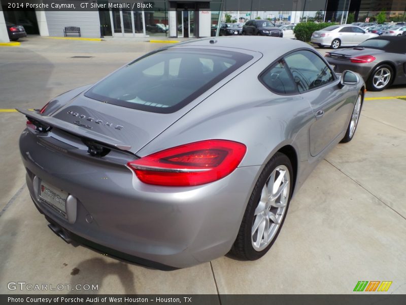 GT Silver Metallic / Black 2014 Porsche Cayman