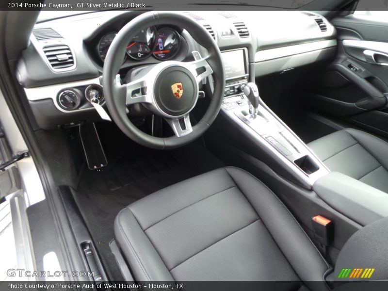  2014 Cayman  Black Interior