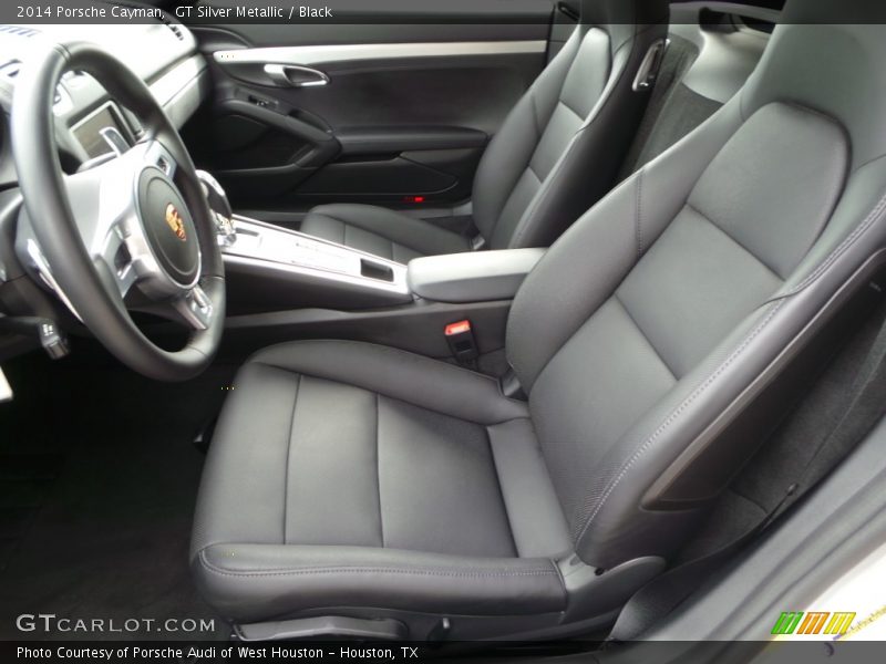 GT Silver Metallic / Black 2014 Porsche Cayman