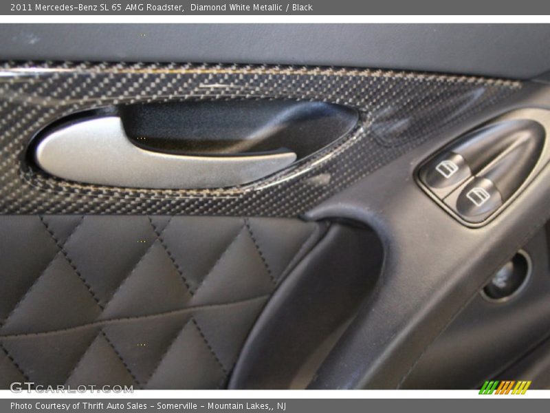 Diamond White Metallic / Black 2011 Mercedes-Benz SL 65 AMG Roadster