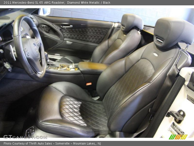 Front Seat of 2011 SL 65 AMG Roadster