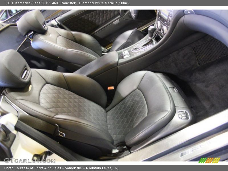 Front Seat of 2011 SL 65 AMG Roadster