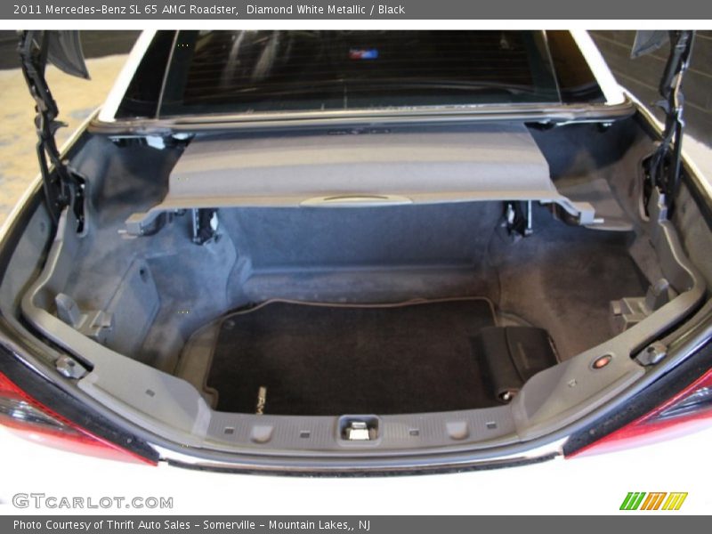  2011 SL 65 AMG Roadster Trunk