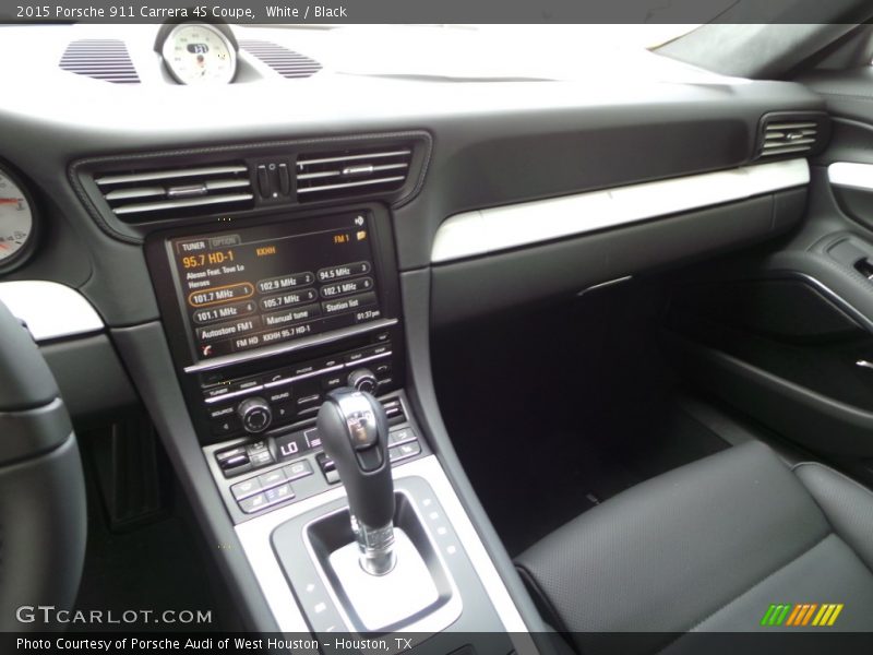 White / Black 2015 Porsche 911 Carrera 4S Coupe