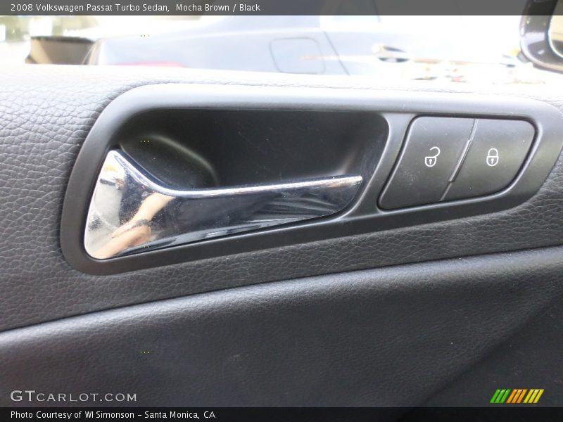 Mocha Brown / Black 2008 Volkswagen Passat Turbo Sedan