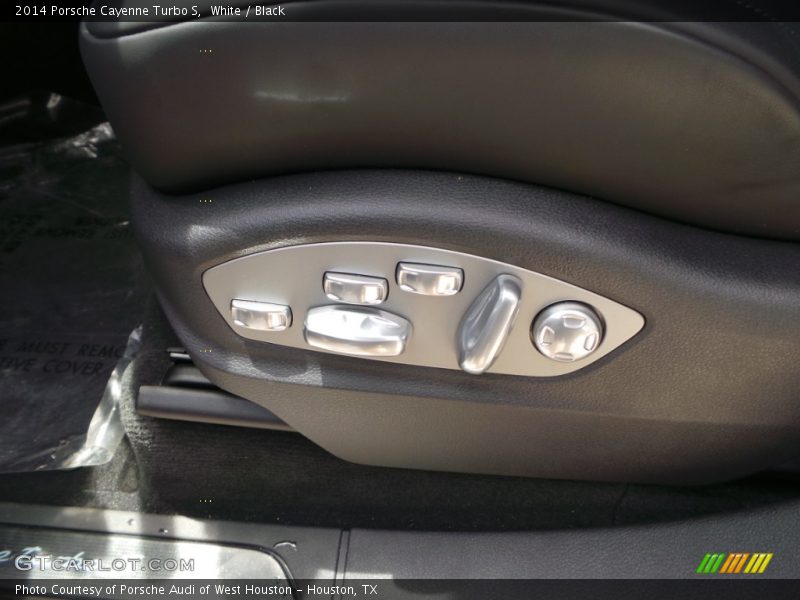 White / Black 2014 Porsche Cayenne Turbo S