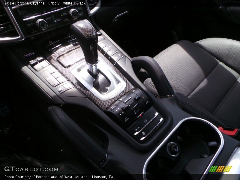 White / Black 2014 Porsche Cayenne Turbo S