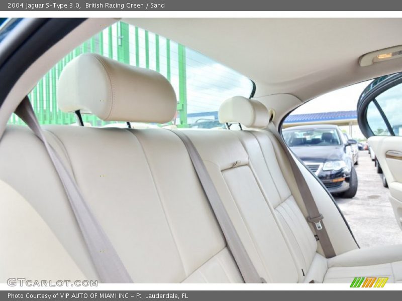 British Racing Green / Sand 2004 Jaguar S-Type 3.0