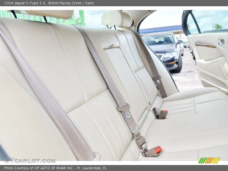 British Racing Green / Sand 2004 Jaguar S-Type 3.0