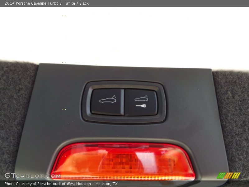 White / Black 2014 Porsche Cayenne Turbo S
