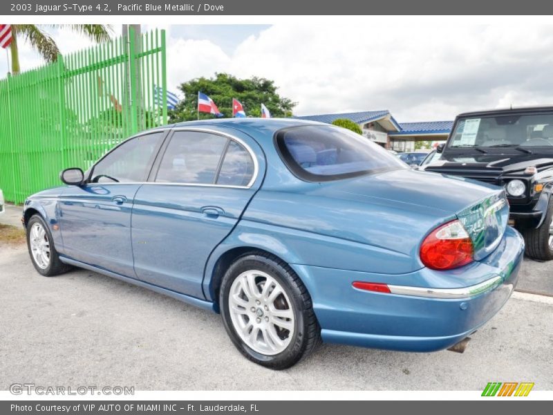 Pacific Blue Metallic / Dove 2003 Jaguar S-Type 4.2