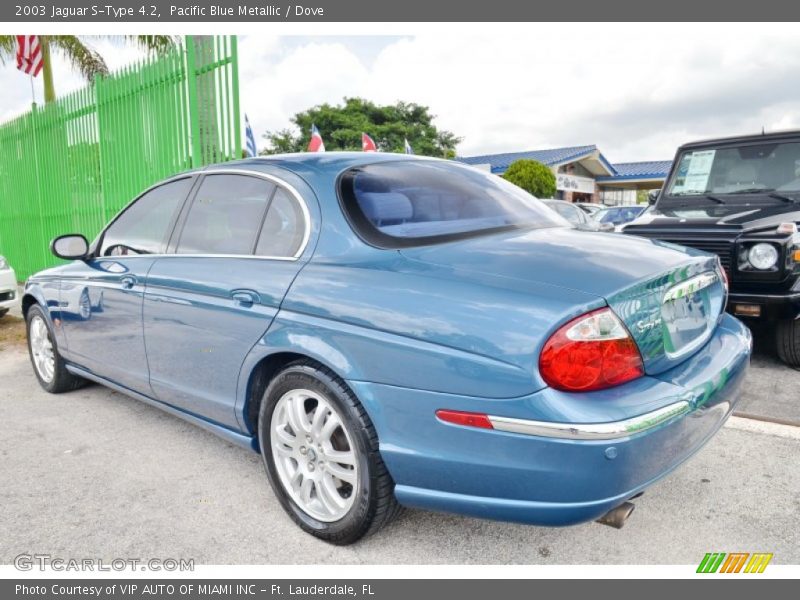 Pacific Blue Metallic / Dove 2003 Jaguar S-Type 4.2
