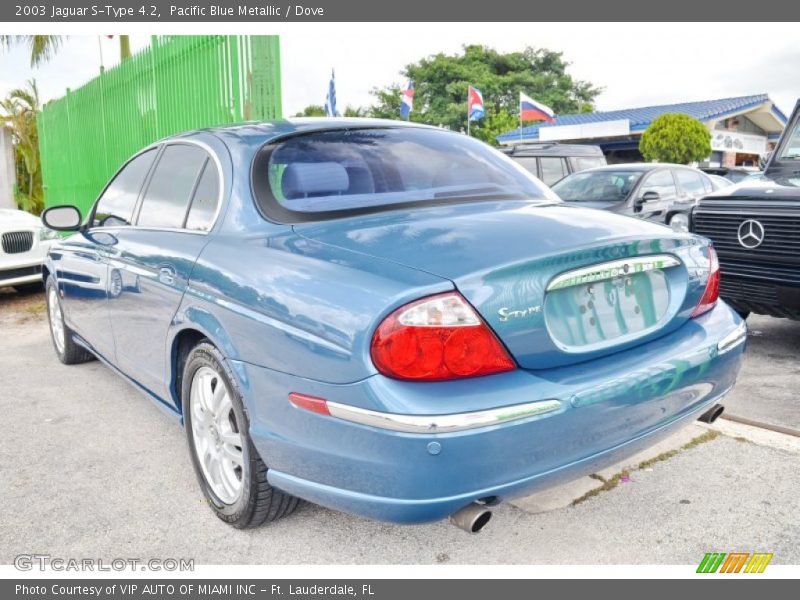 Pacific Blue Metallic / Dove 2003 Jaguar S-Type 4.2
