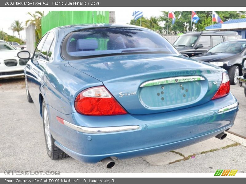 Pacific Blue Metallic / Dove 2003 Jaguar S-Type 4.2