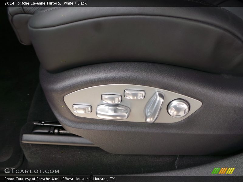 White / Black 2014 Porsche Cayenne Turbo S