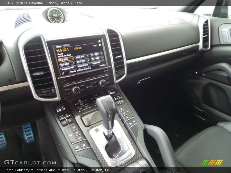 White / Black 2014 Porsche Cayenne Turbo S