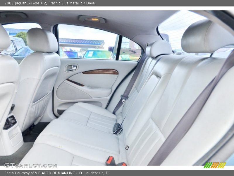 Pacific Blue Metallic / Dove 2003 Jaguar S-Type 4.2