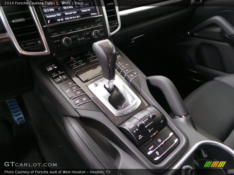 White / Black 2014 Porsche Cayenne Turbo S