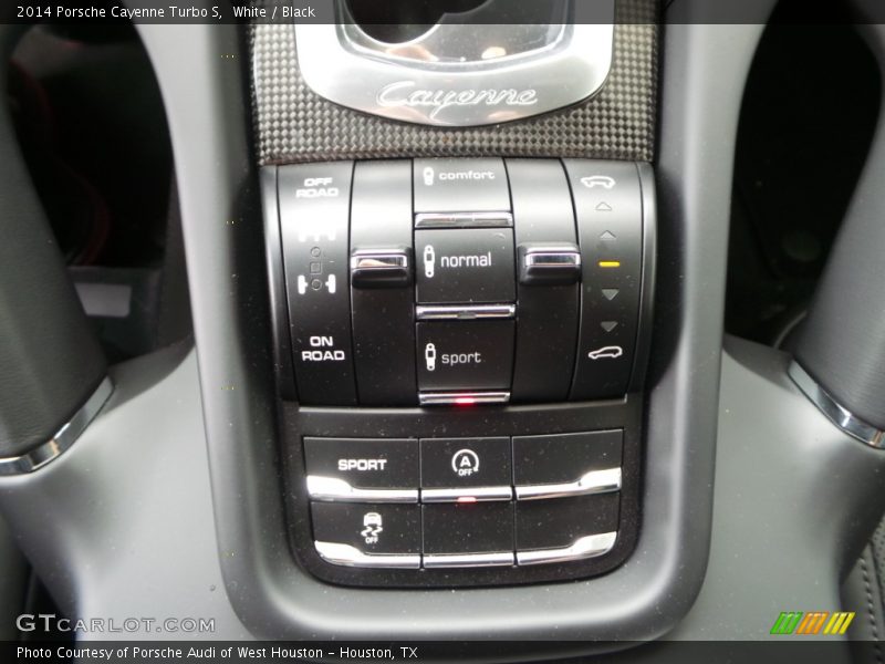 White / Black 2014 Porsche Cayenne Turbo S