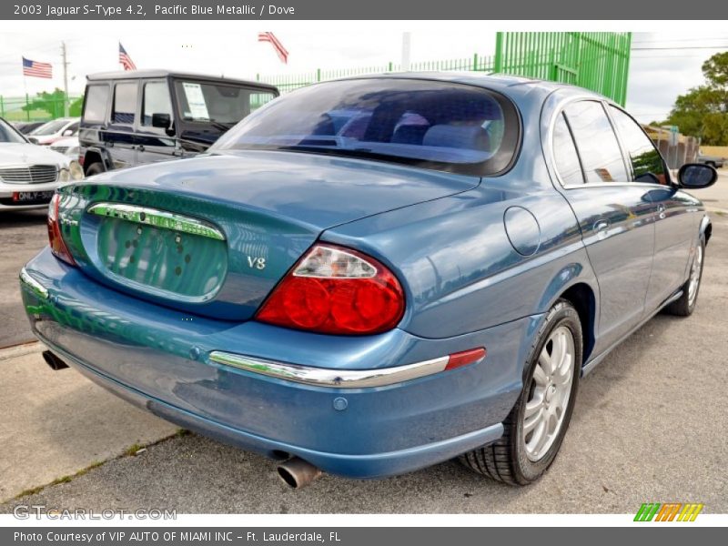 Pacific Blue Metallic / Dove 2003 Jaguar S-Type 4.2