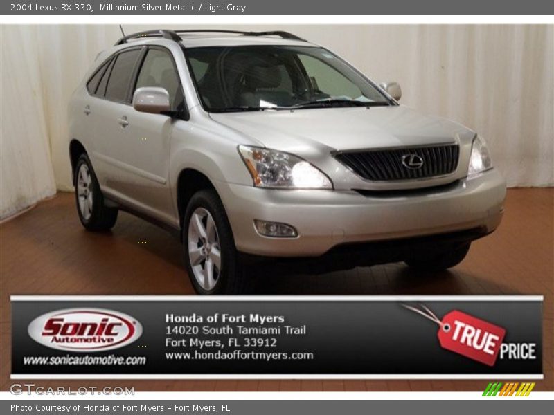 Millinnium Silver Metallic / Light Gray 2004 Lexus RX 330