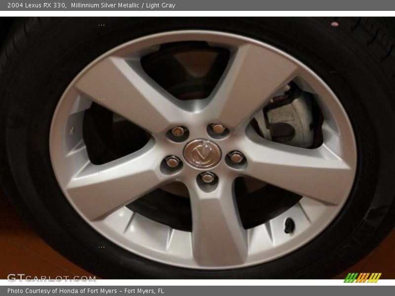 Millinnium Silver Metallic / Light Gray 2004 Lexus RX 330