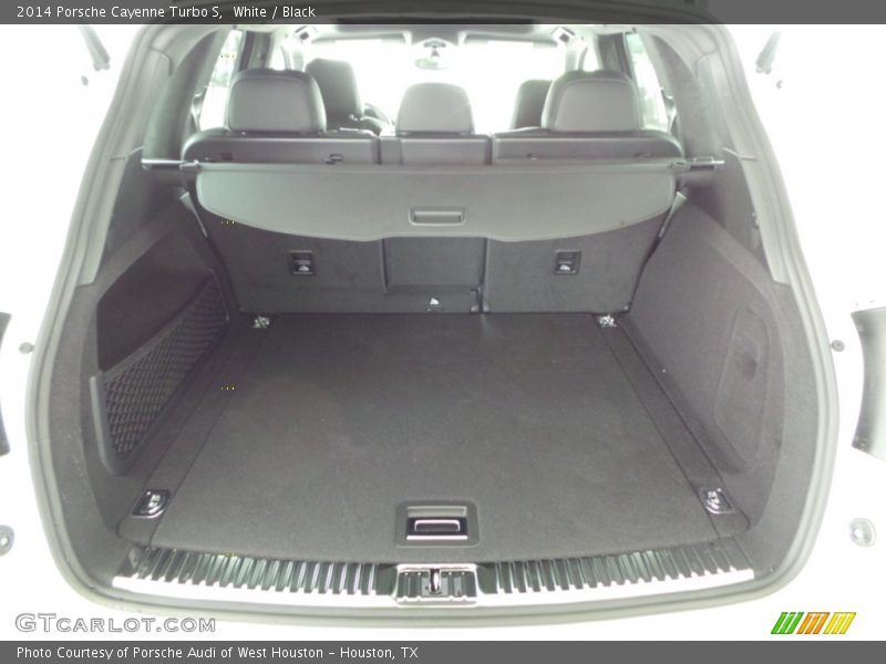 White / Black 2014 Porsche Cayenne Turbo S