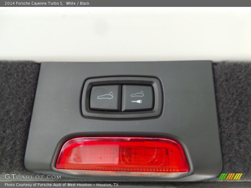 White / Black 2014 Porsche Cayenne Turbo S