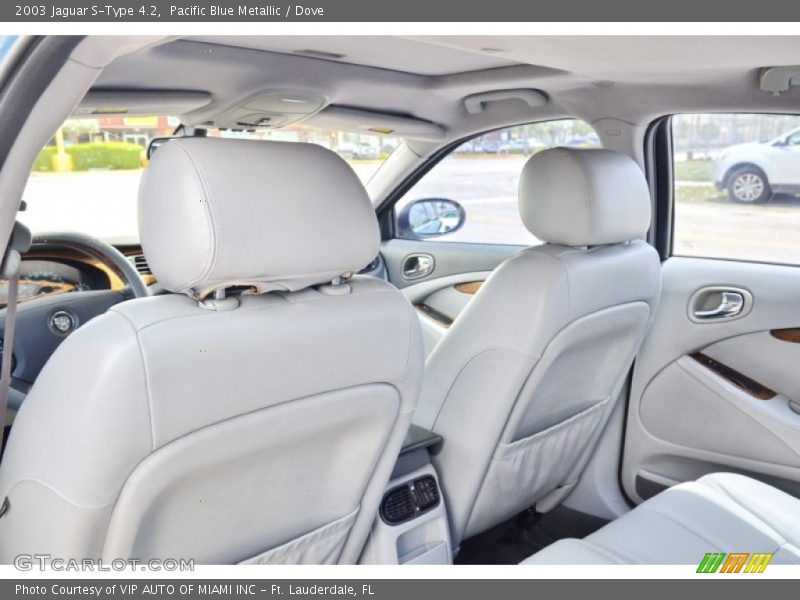 Pacific Blue Metallic / Dove 2003 Jaguar S-Type 4.2