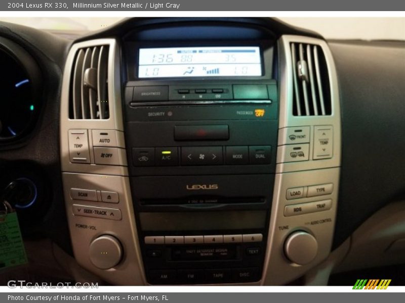 Millinnium Silver Metallic / Light Gray 2004 Lexus RX 330