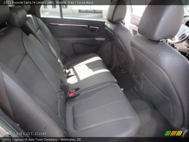 Mineral Gray / Cocoa Black 2011 Hyundai Santa Fe Limited AWD
