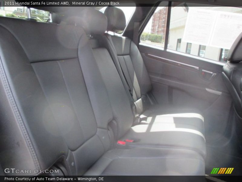 Mineral Gray / Cocoa Black 2011 Hyundai Santa Fe Limited AWD