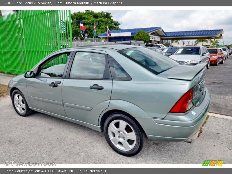 Light Tundra Metallic / Medium Graphite 2003 Ford Focus ZTS Sedan