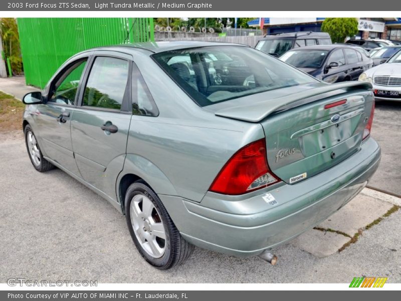 Light Tundra Metallic / Medium Graphite 2003 Ford Focus ZTS Sedan