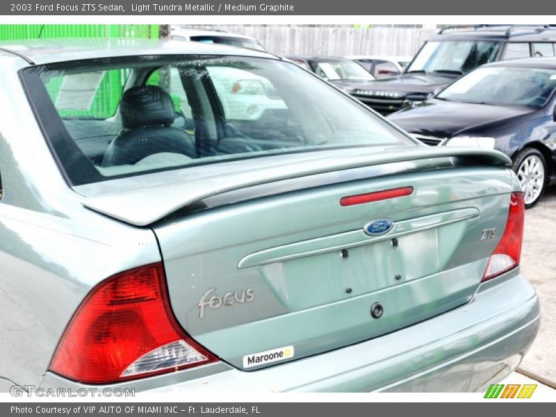 Light Tundra Metallic / Medium Graphite 2003 Ford Focus ZTS Sedan