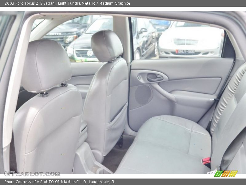 Light Tundra Metallic / Medium Graphite 2003 Ford Focus ZTS Sedan