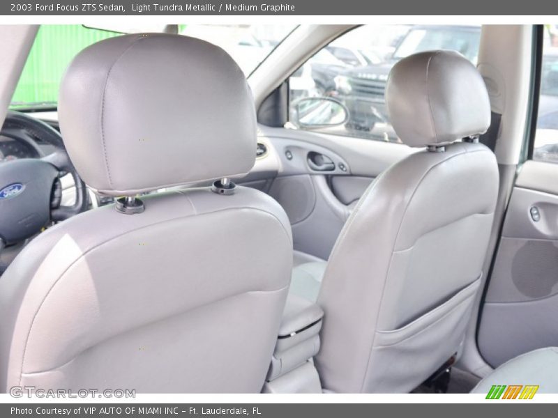 Light Tundra Metallic / Medium Graphite 2003 Ford Focus ZTS Sedan
