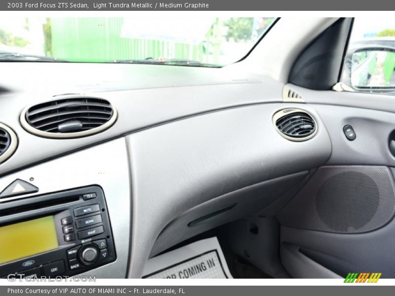 Light Tundra Metallic / Medium Graphite 2003 Ford Focus ZTS Sedan