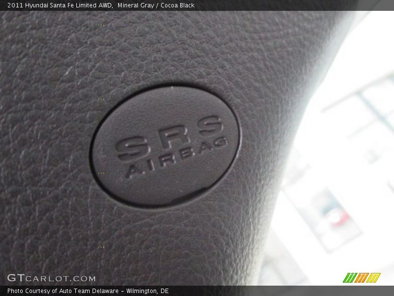 Mineral Gray / Cocoa Black 2011 Hyundai Santa Fe Limited AWD