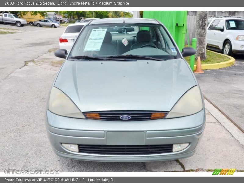 Light Tundra Metallic / Medium Graphite 2003 Ford Focus ZTS Sedan