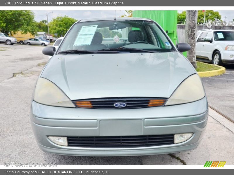 Light Tundra Metallic / Medium Graphite 2003 Ford Focus ZTS Sedan