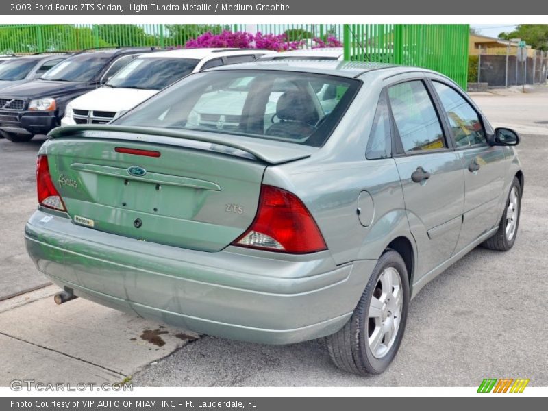 Light Tundra Metallic / Medium Graphite 2003 Ford Focus ZTS Sedan