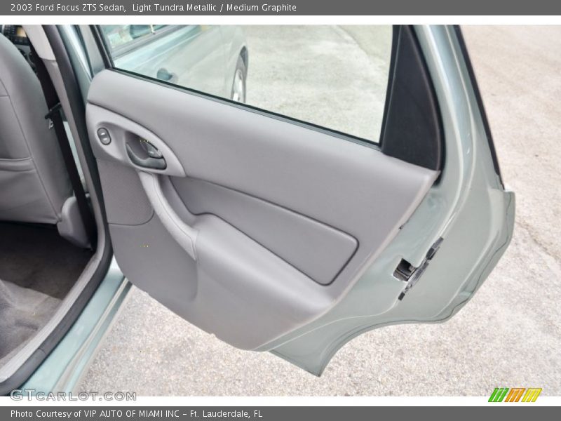 Light Tundra Metallic / Medium Graphite 2003 Ford Focus ZTS Sedan