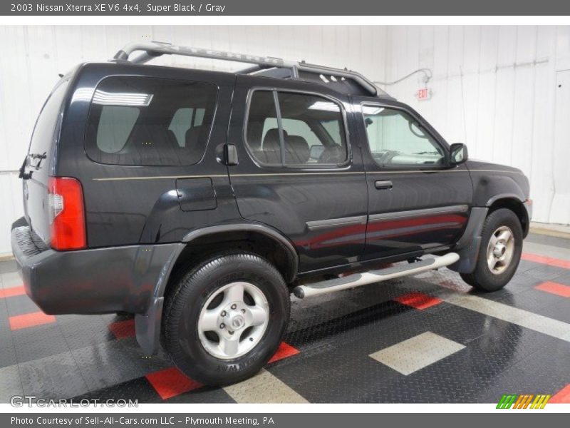 Super Black / Gray 2003 Nissan Xterra XE V6 4x4