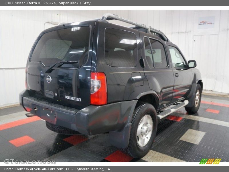 Super Black / Gray 2003 Nissan Xterra XE V6 4x4