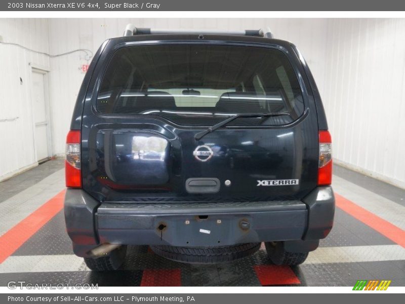 Super Black / Gray 2003 Nissan Xterra XE V6 4x4