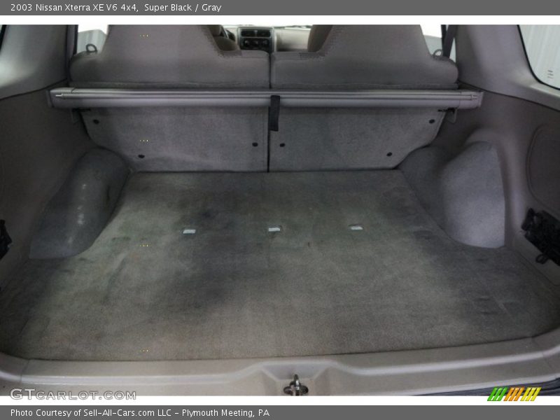 Super Black / Gray 2003 Nissan Xterra XE V6 4x4
