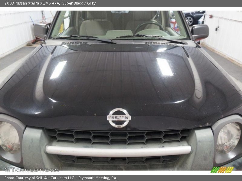 Super Black / Gray 2003 Nissan Xterra XE V6 4x4